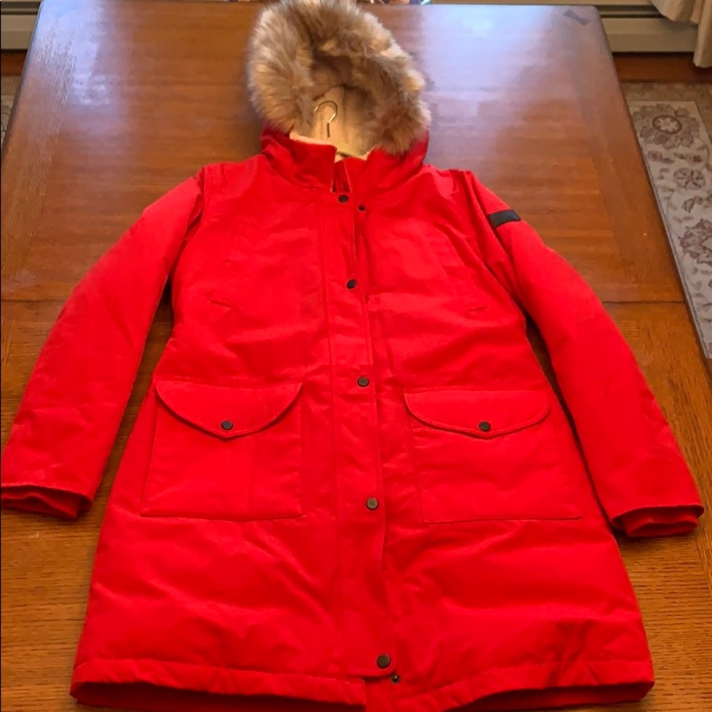 Ralph Lauren cozy winter long jacket